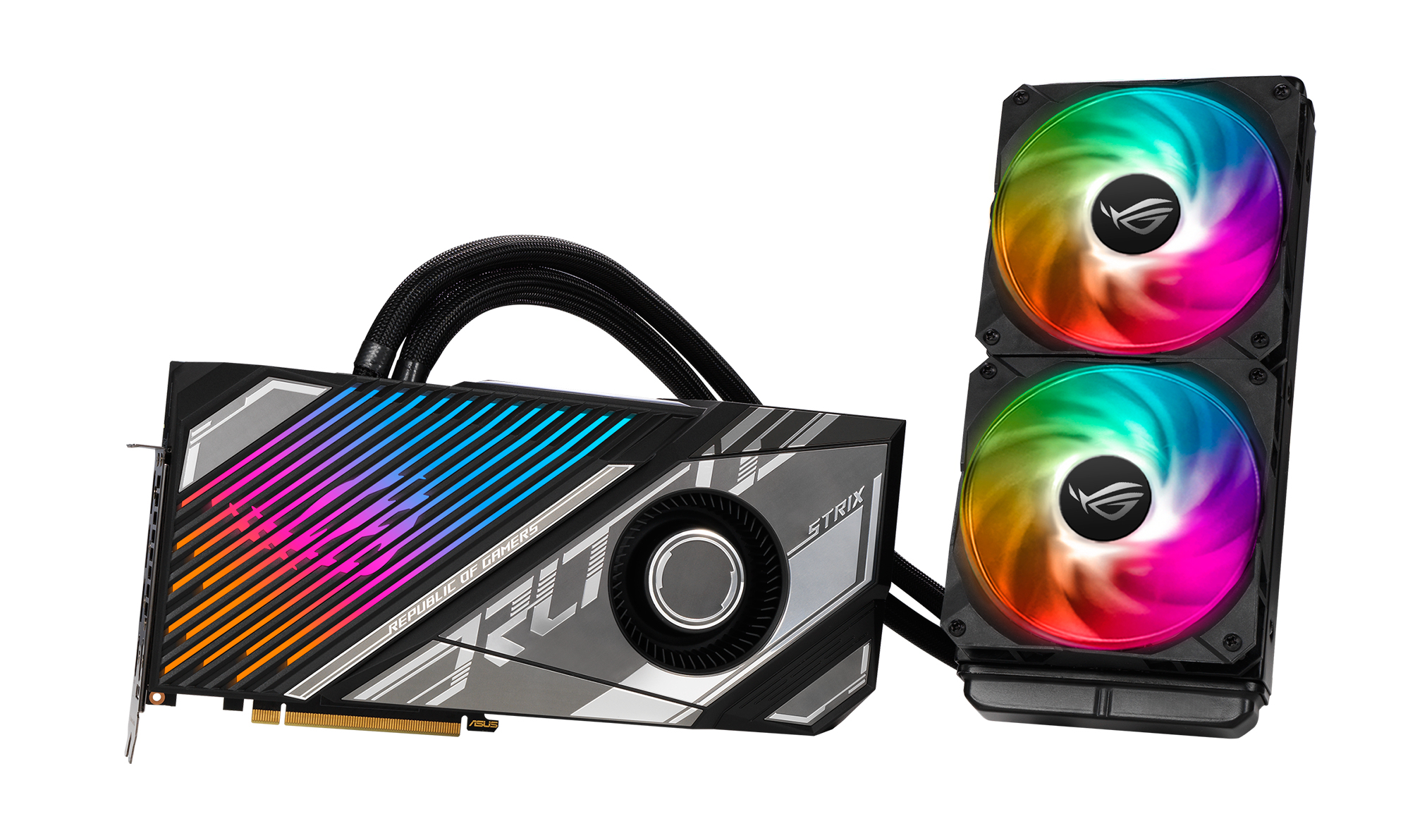 PCパーツ ASUS - RTX-3080 / ROG STRIX LC 360 RGB GUNDAM RTX-3080 / ROG STRIX LC 360 RGB GUNDAM