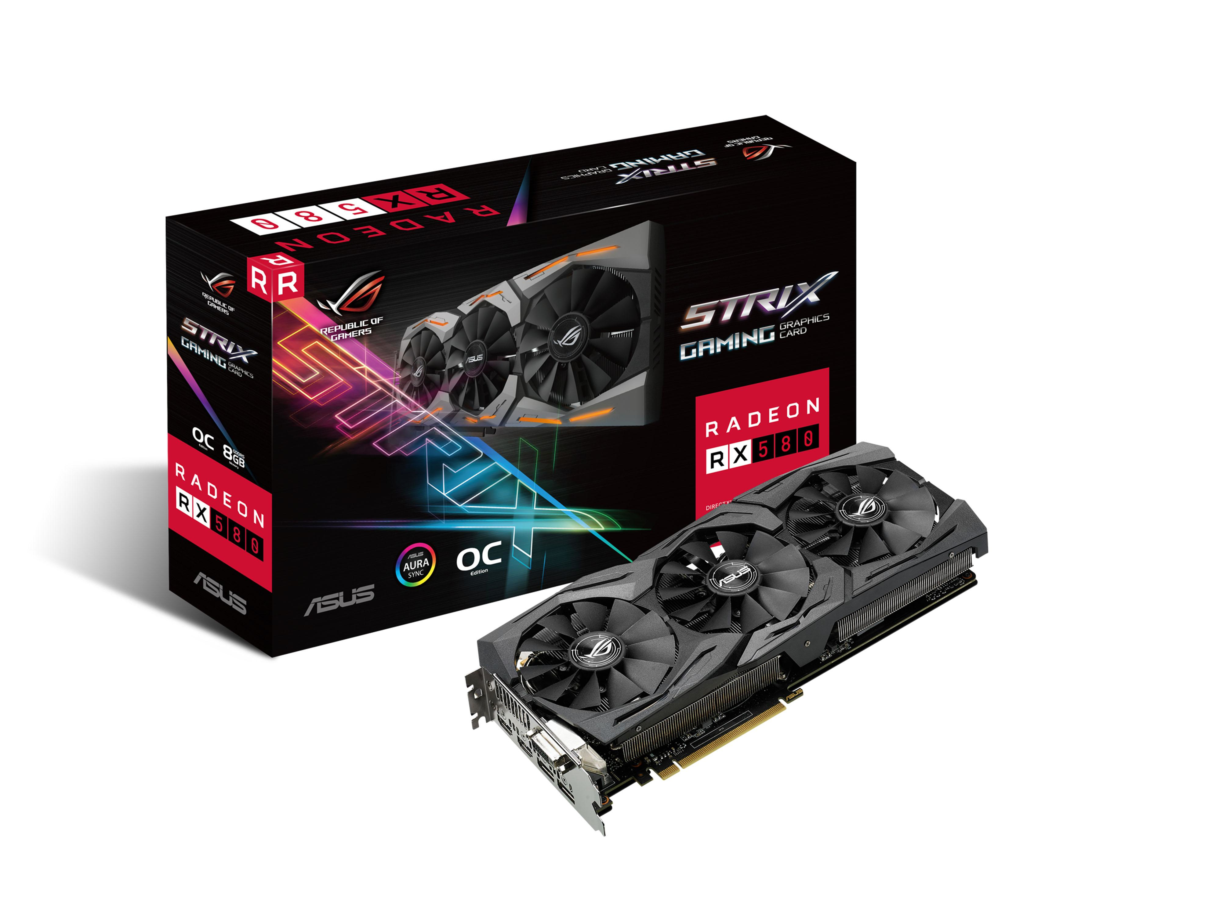 ホビーラジコン ASUS ROG-STRIX-RX580-O8G-GAMING ROG-STRIX-RX580-O8G-GAMING