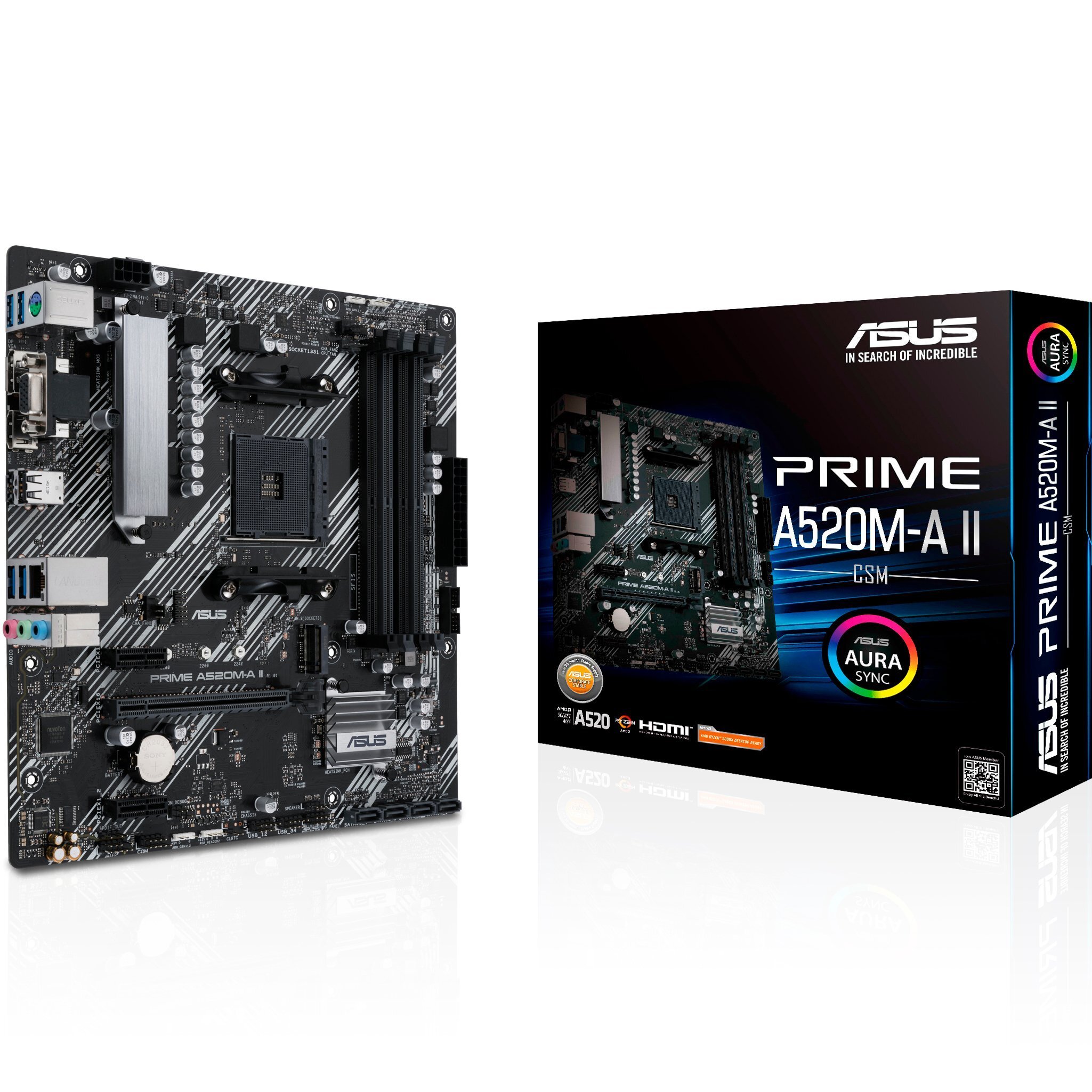 ＡSUS PRIME A520M-K+AK400セットusaさん専用 PRIME A520M-K｜Motherboards｜ASUS USA