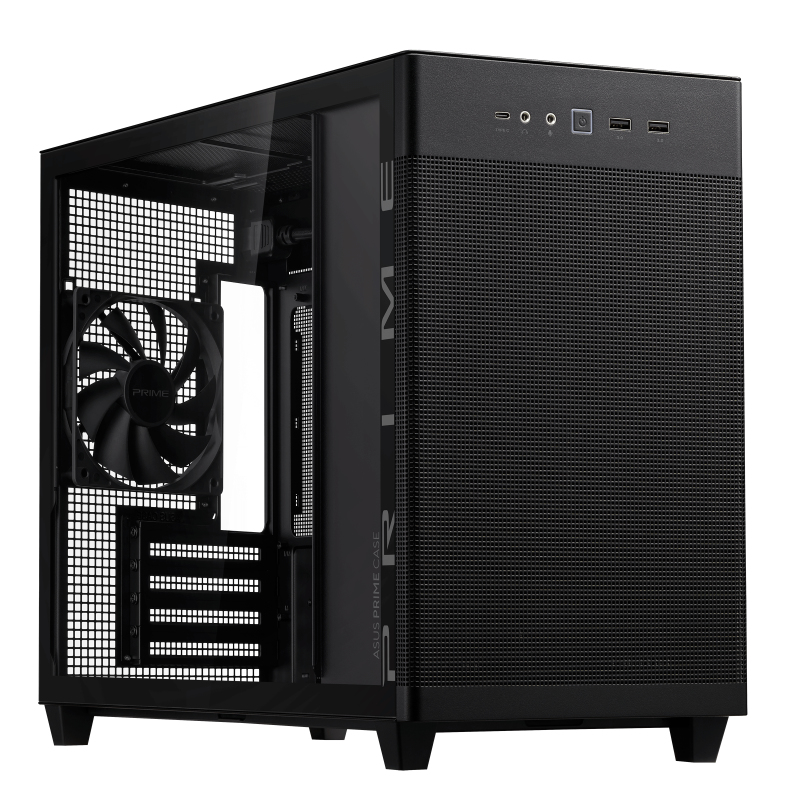 ASUS PRIME CASE AP201 ブラック ミニタワーケース ASUS Prime AP201 MicroATX Case｜Gaming Case｜ASUS USA
