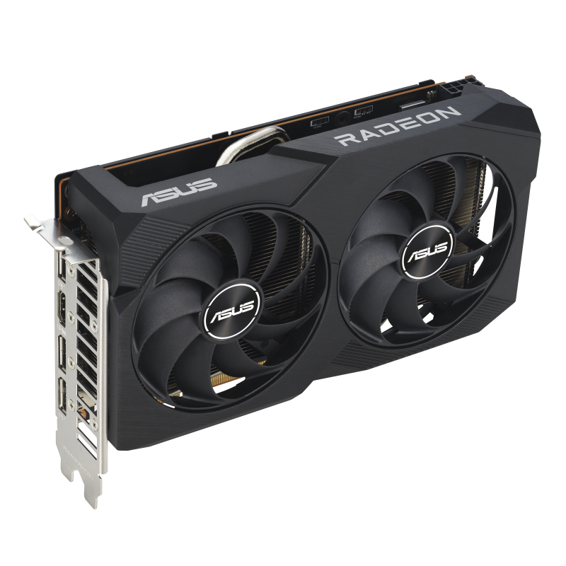 ASUS Dual Radeon™ RX 7600 V2 OC Edition 8GB GDDR6