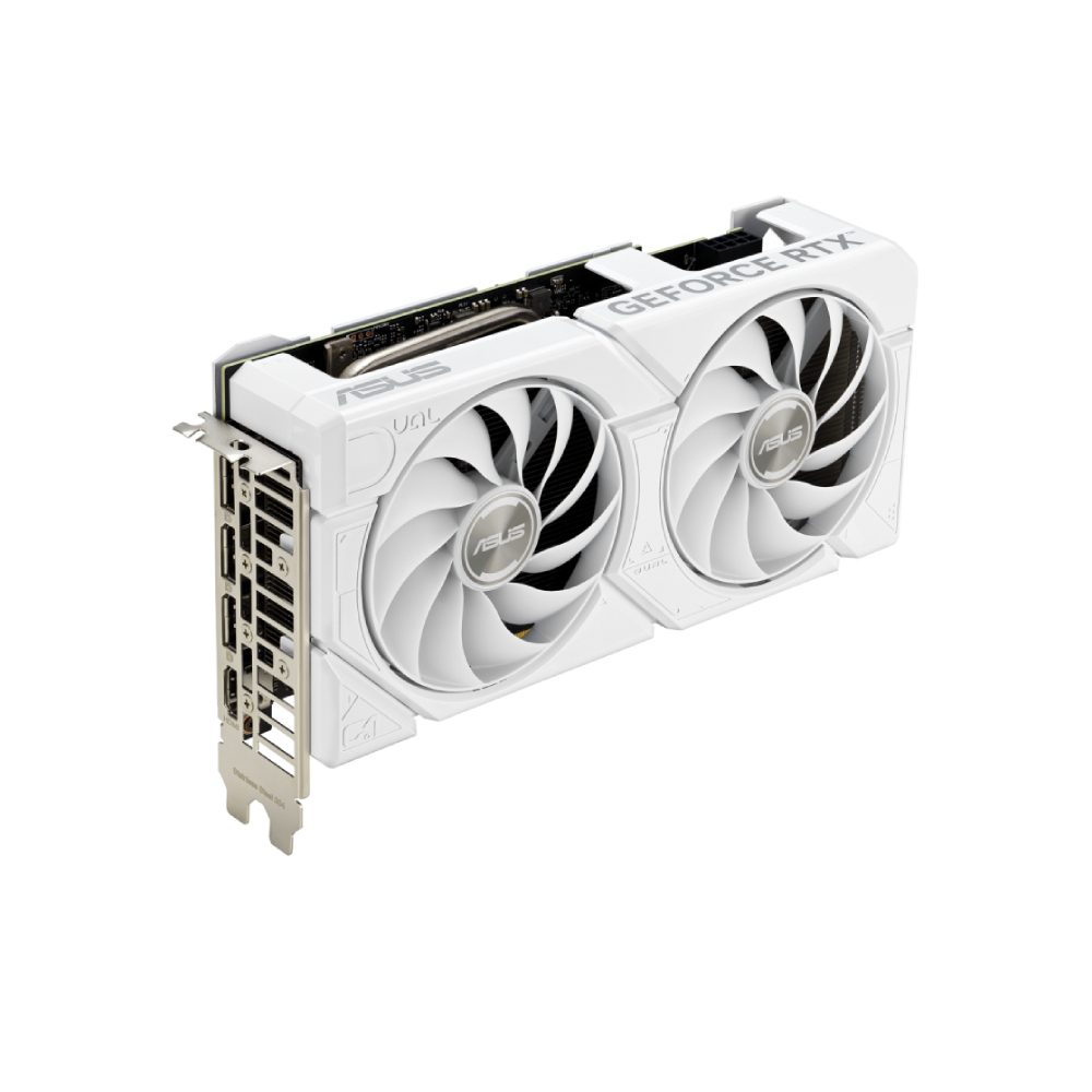 ASUS Dual GeForce RTX™ 4060 EVO White OC Edition 8GB GDDR6