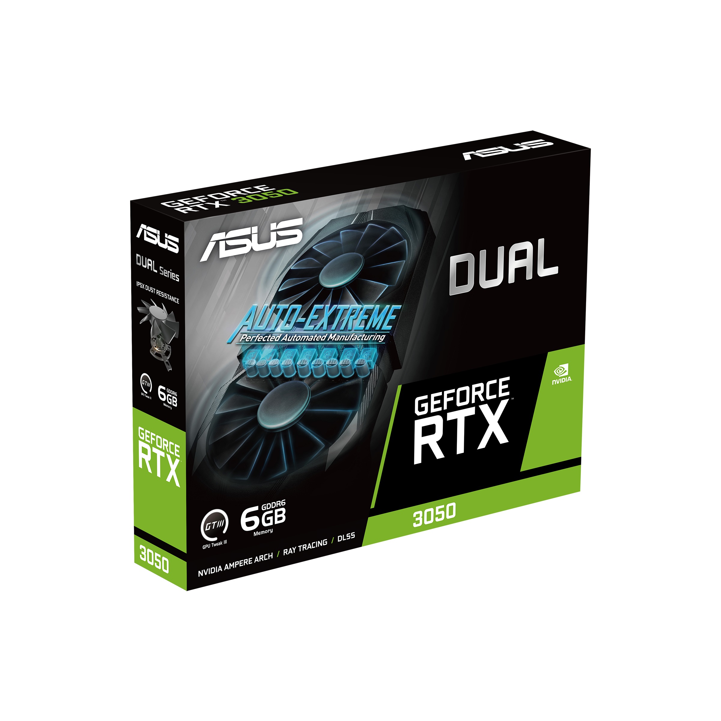 ASUS Dual GeForce RTX™ 3050 6GB GDDR6