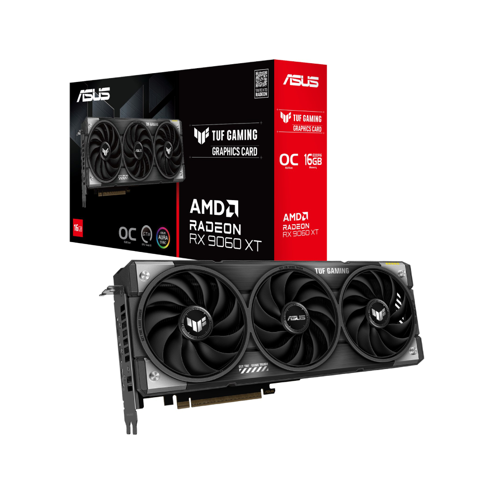 J*e様 ASUS Radeon RX9060XT 16GB OC 3ファン ASUS TUF Gaming Radeon RX 9060 XT OC Edition