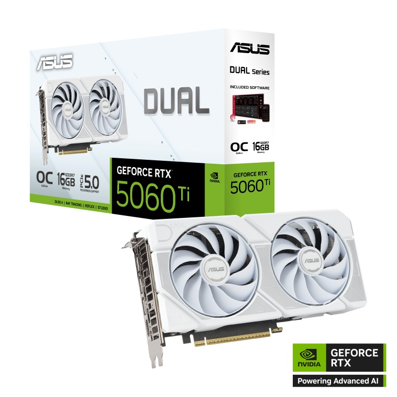 【新品・未開封】玄人志向 GEFORCE RTX 5060 Ti 16GB ASUS DUAL NVIDIA GeForce RTX 5060 Ti OC Edition 16GB GDDR7