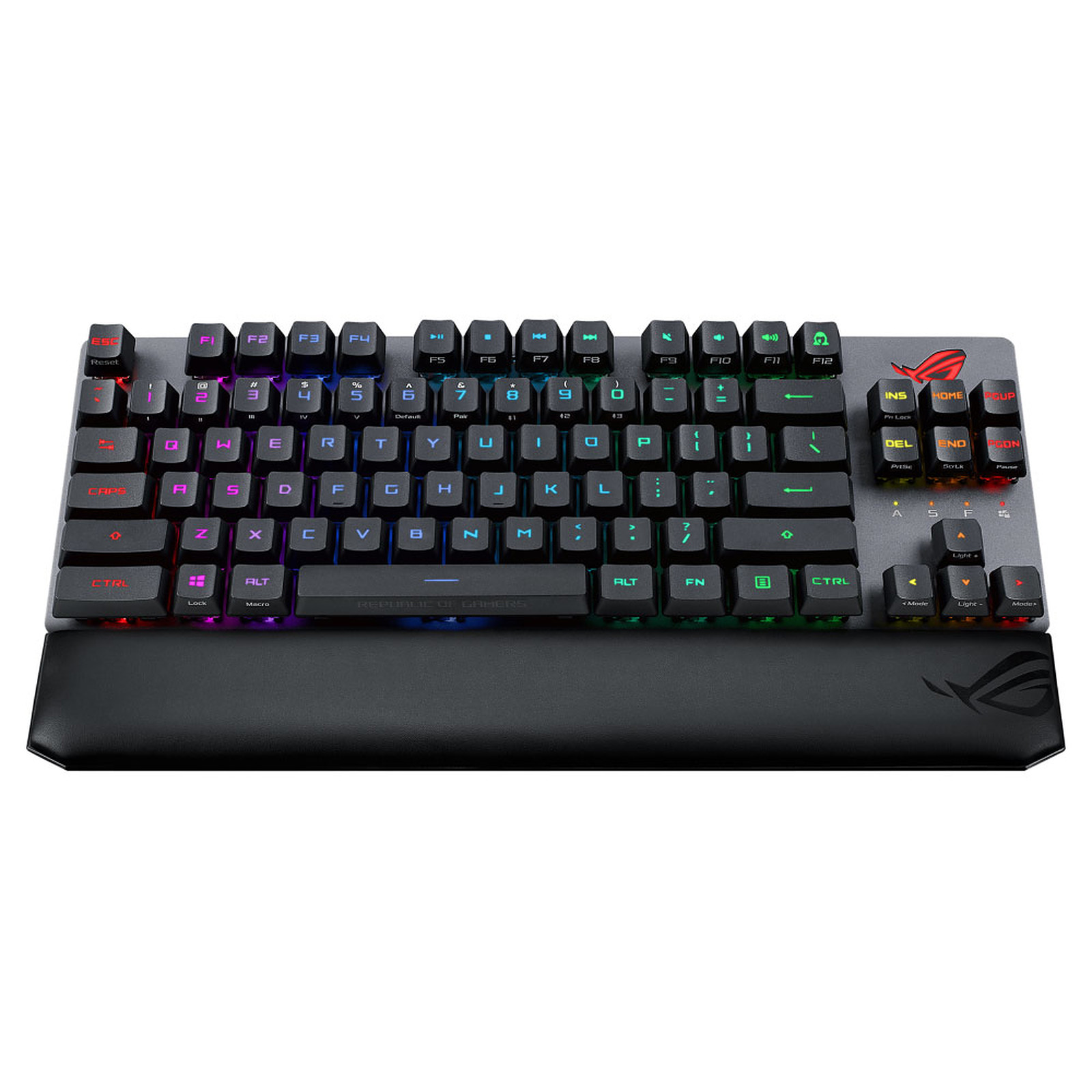 ASUS X802 STRIX SCOPE TKL/RD/JP FPS向け【赤軸